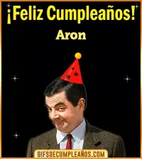 GIF Feliz Cumpleaños Meme Aron